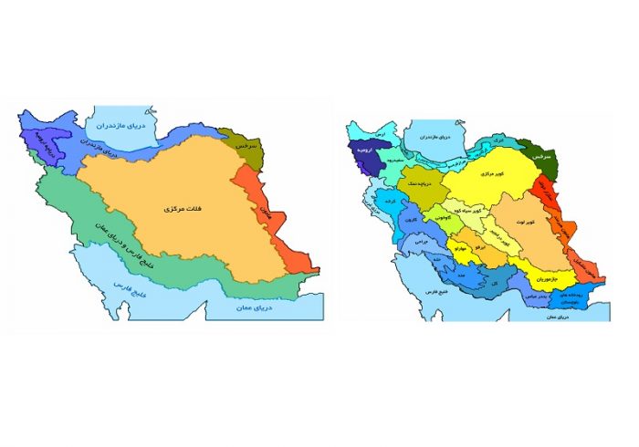 حوزه های آبخیز ایران